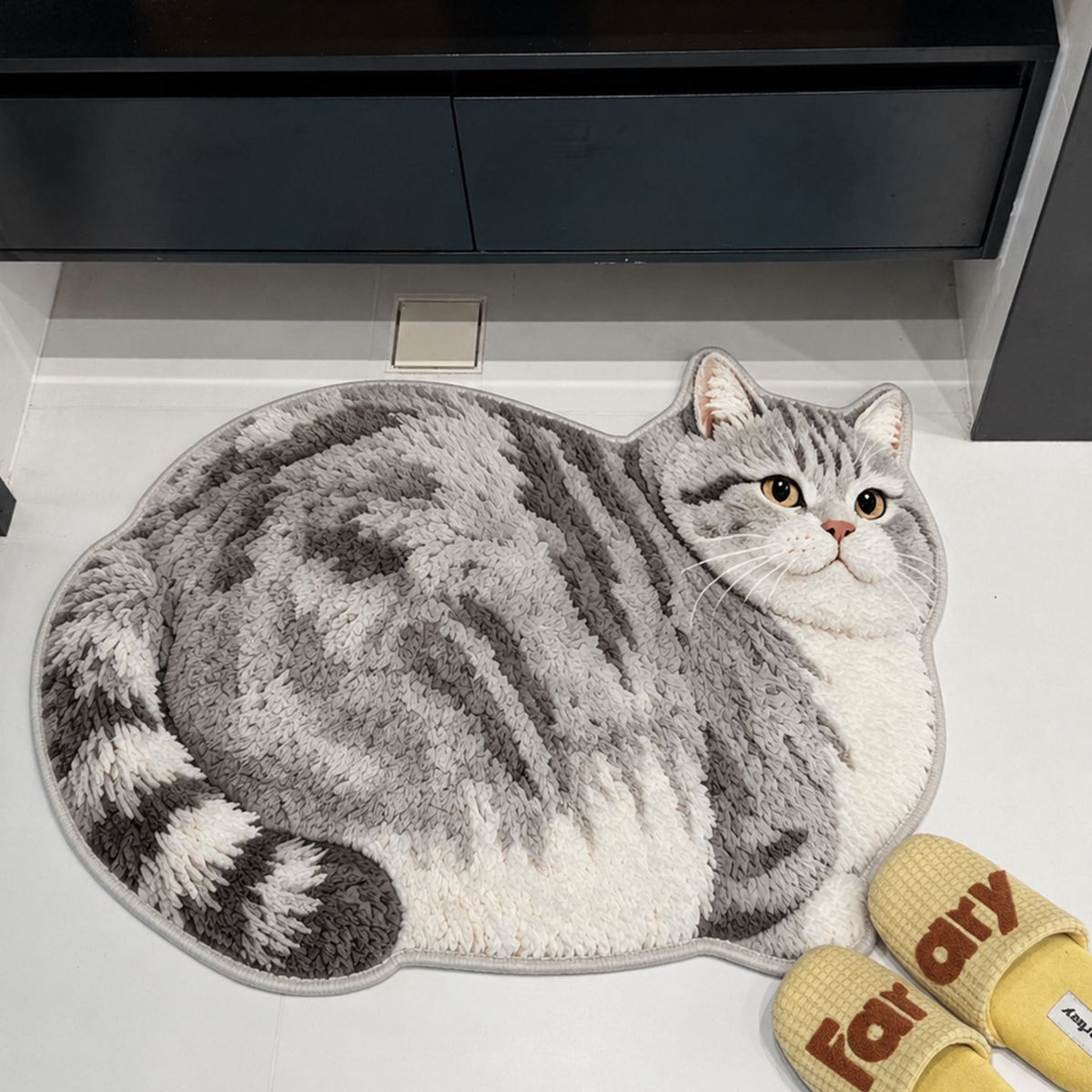 Kat-Themen Plüsch-Teppich