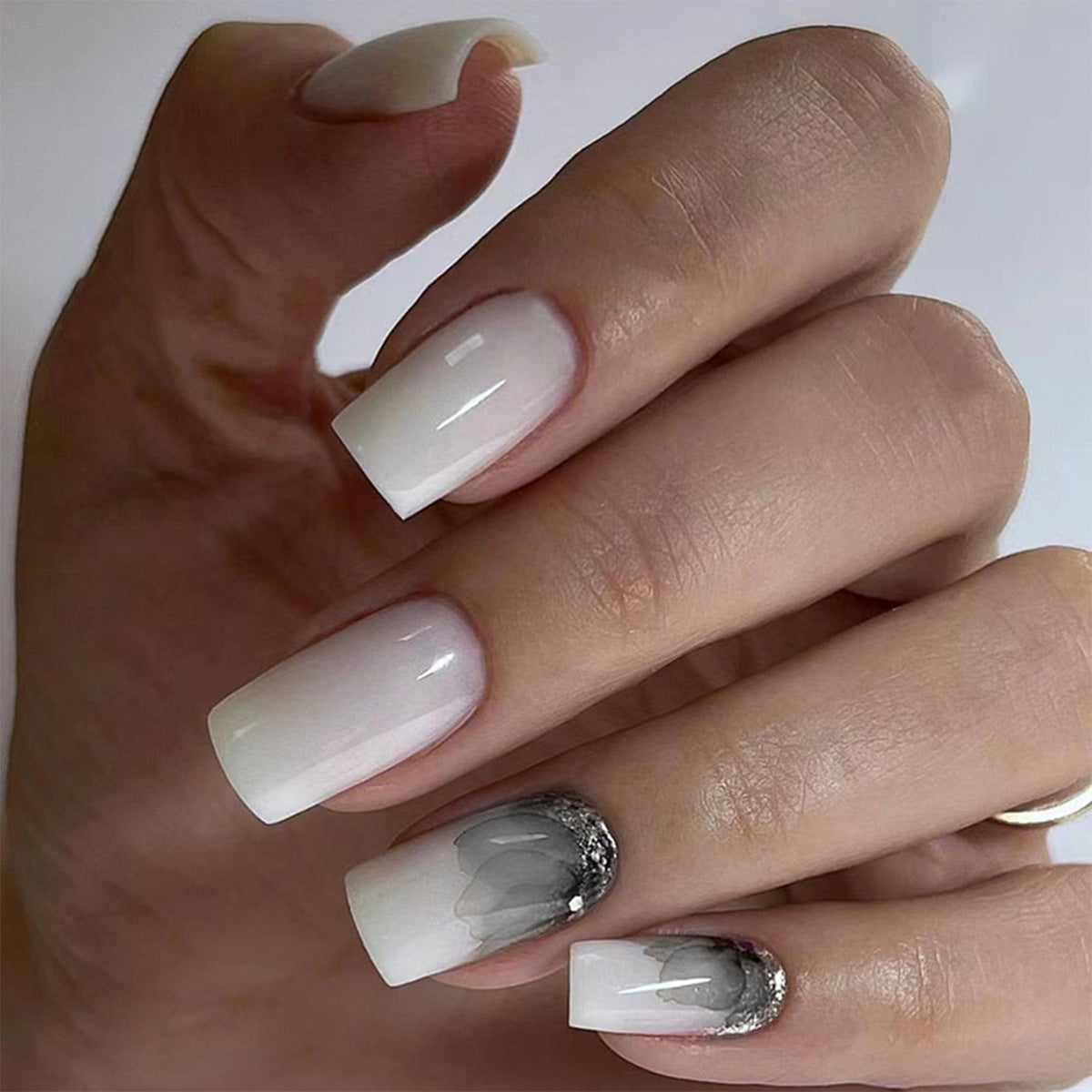 Chic Ombre Acryl Nagelverlängerungen Brehn