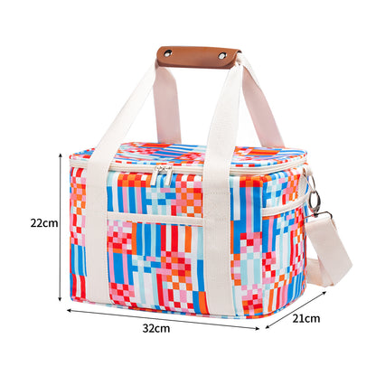 Isolierte Blumenmuster Lunch Kühltasche