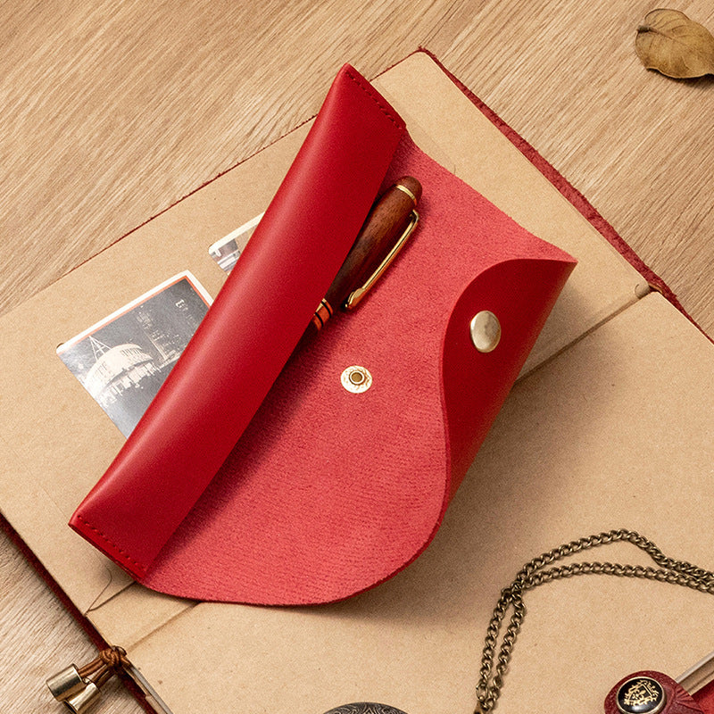 Leder Bleistiftrolle Brehn