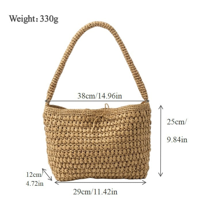 Handgefertigte Makramee Tasche Brehn