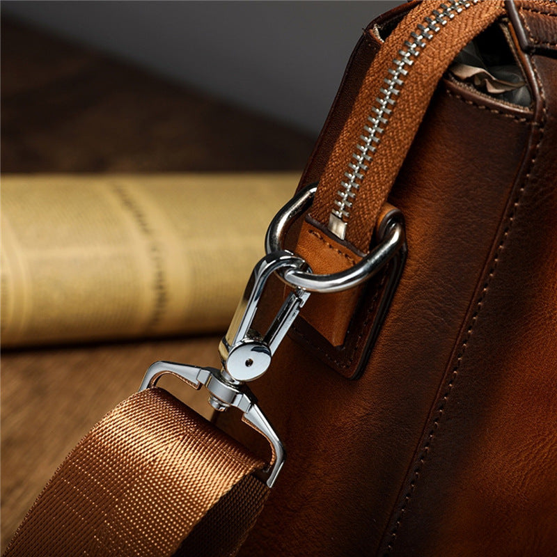 Elegante Aktentasche mit Herausnehmbaren Laptop-Fach Brehn