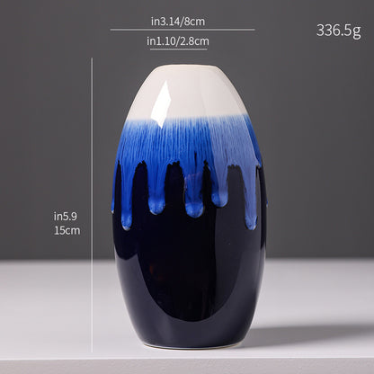 Künstlerische gesprenkelte Keramikvase Brehn