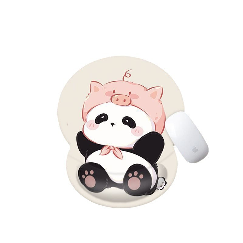Süßes Panda-Themen Gaming Maus Handgelenk Pad