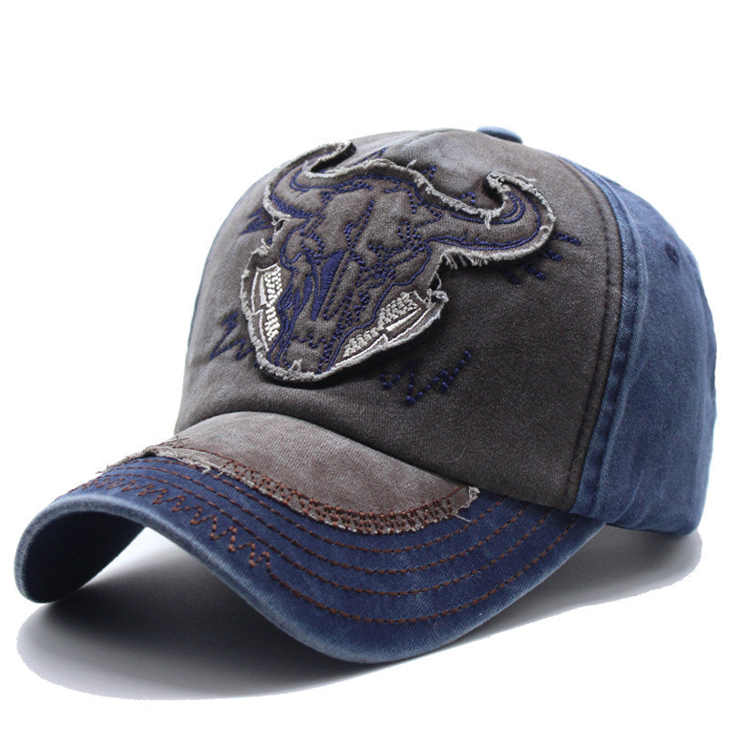 Herren Bestickte Westernstil Mütze Brehn