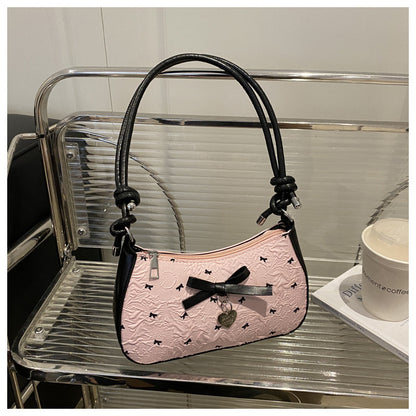 Charmante mit Schleifenverzierung Handtasche Brehn