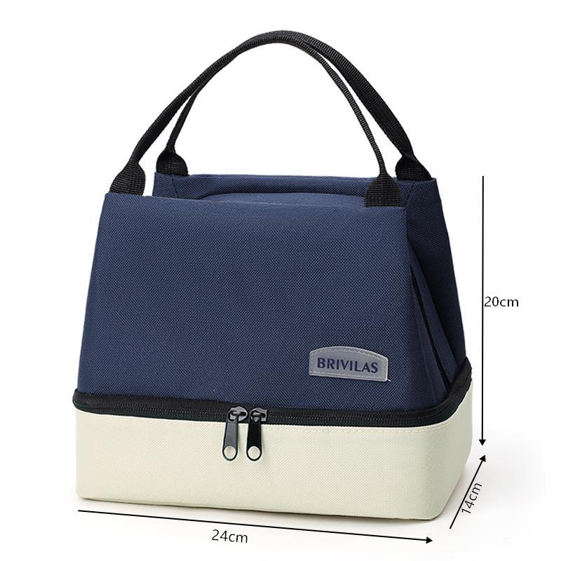 Stylische isolierte Lunch-Tasche Brehn