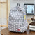 Sternmuster Reise Schul Rucksack