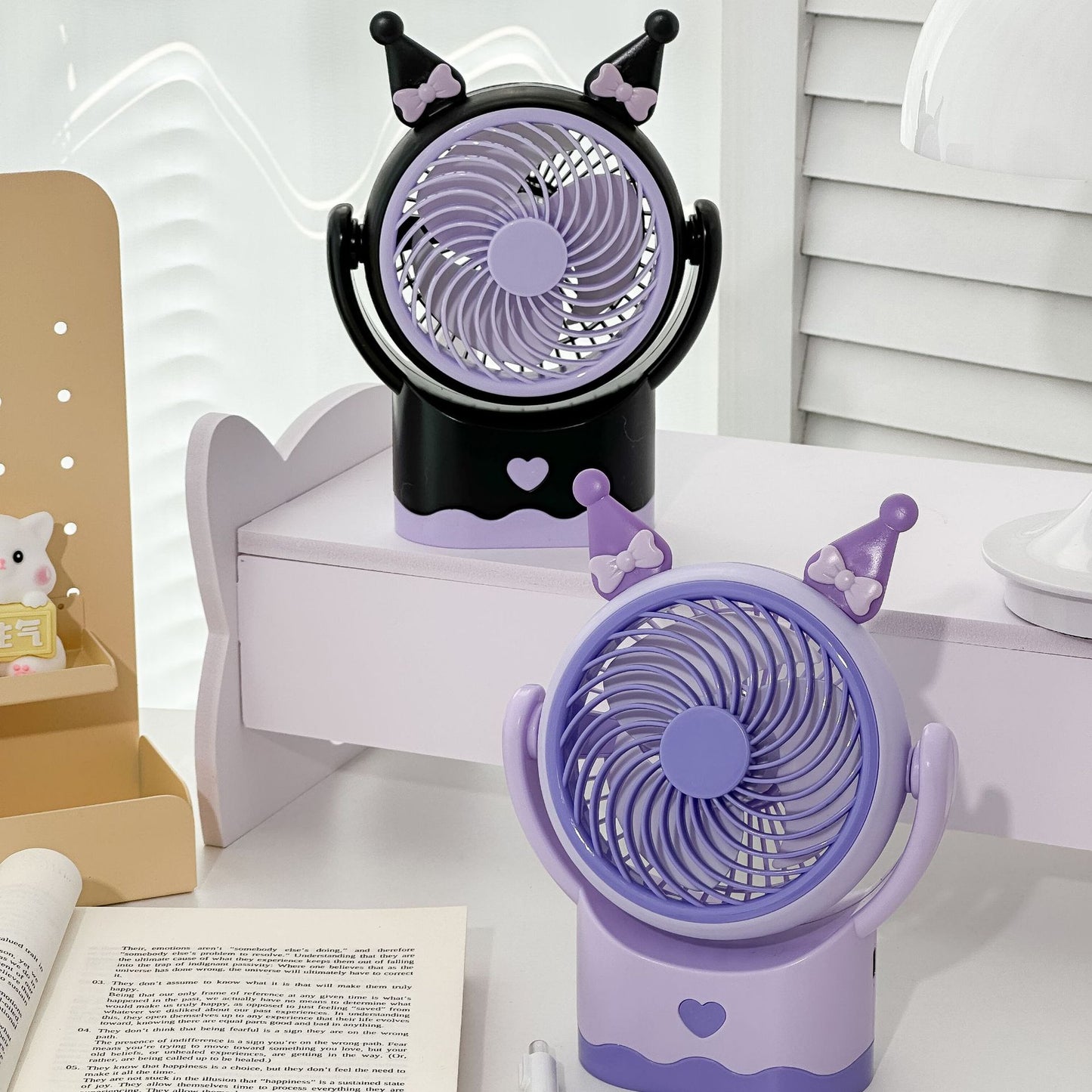 Unisex Tragbarer Mini Handventilator im niedlichen Tierdesign Brehn