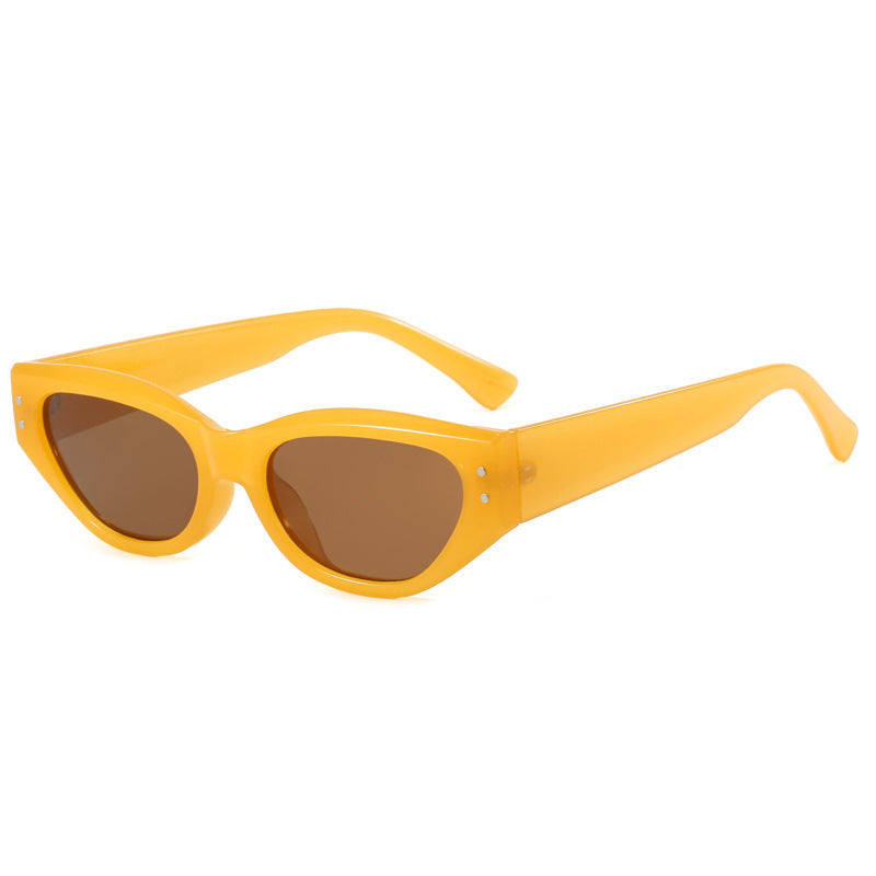 Damen modische Sonnenbrille im trendigen Cat-Eye Stil Brehn