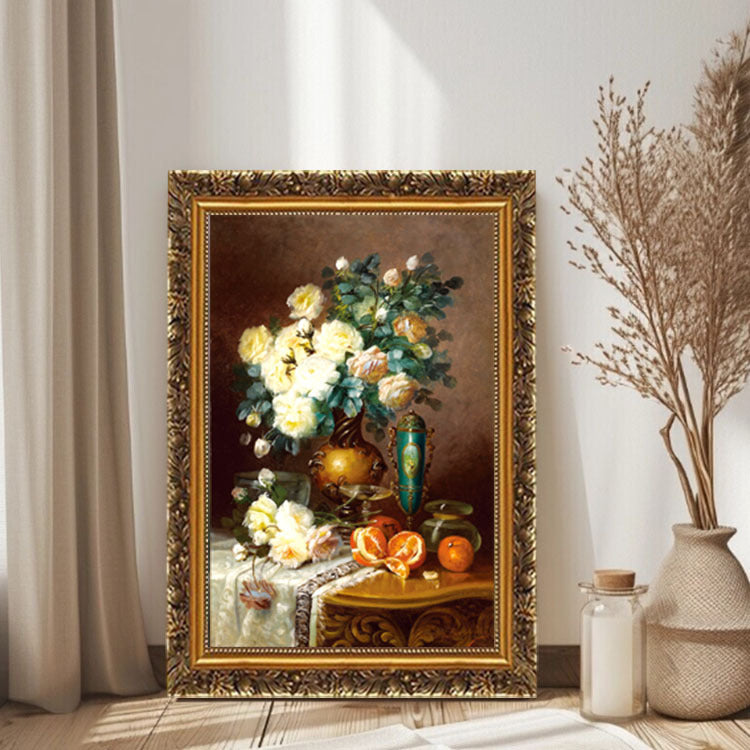 Vintage Blumen Kunstwerk
