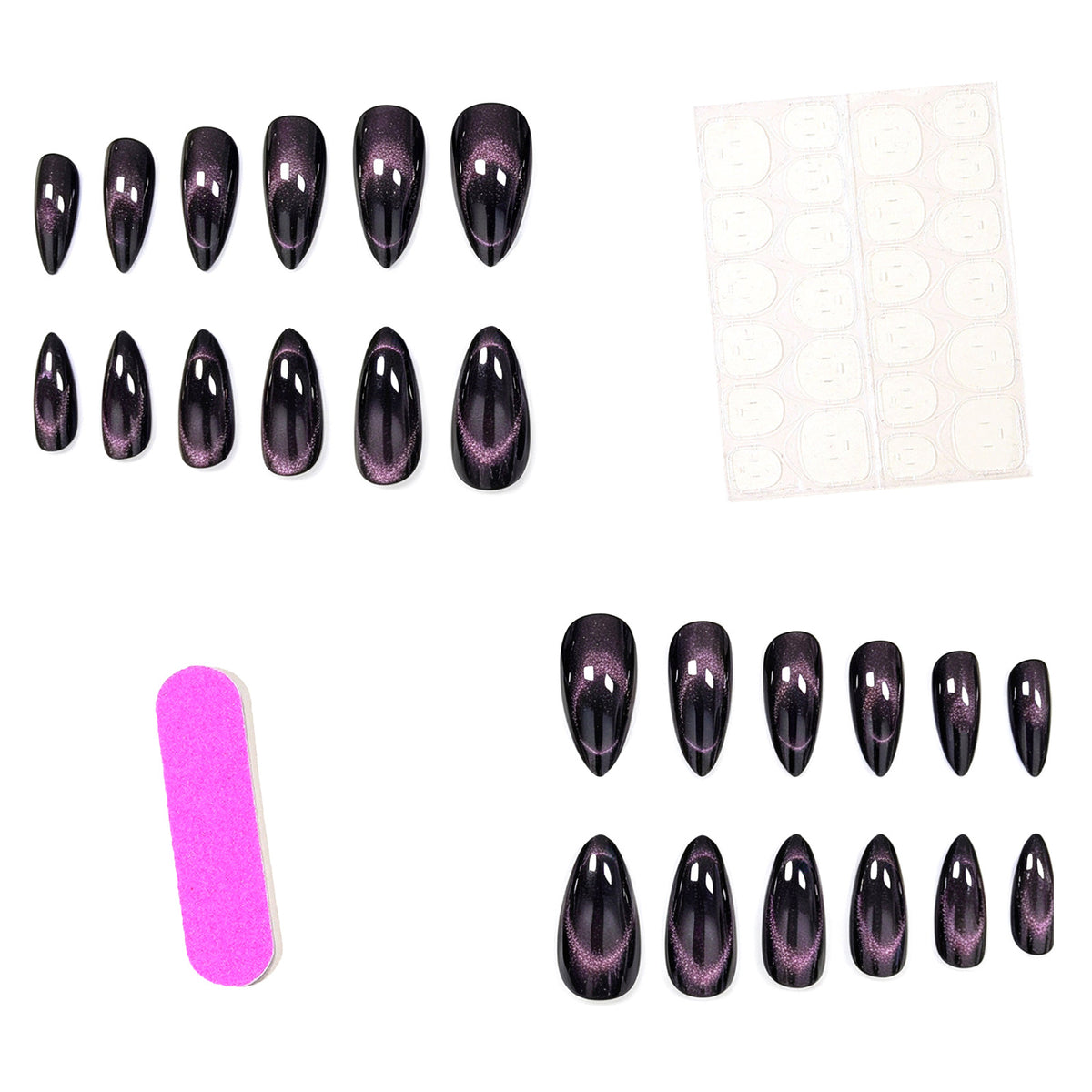 Stylische Stiletto-Nagelverlängerungen Brehn