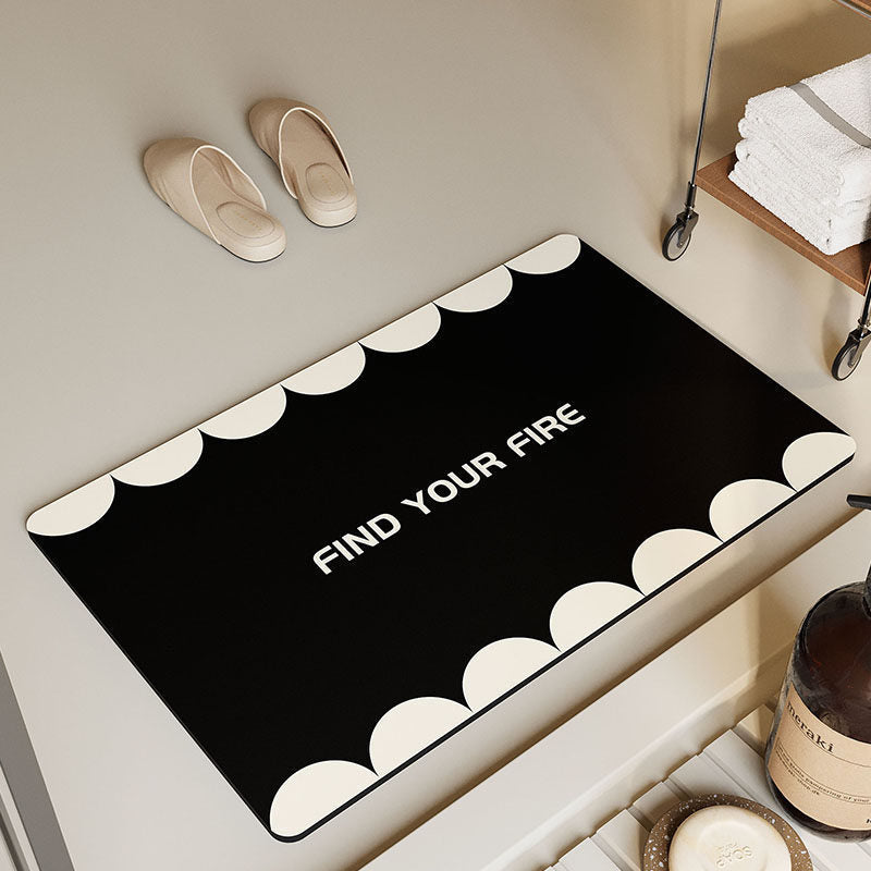 Piano Keys Design Badmatte Brehn