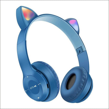 Katze-Ohr Bluetooth-Kopfhörer mit LED-Lichtern