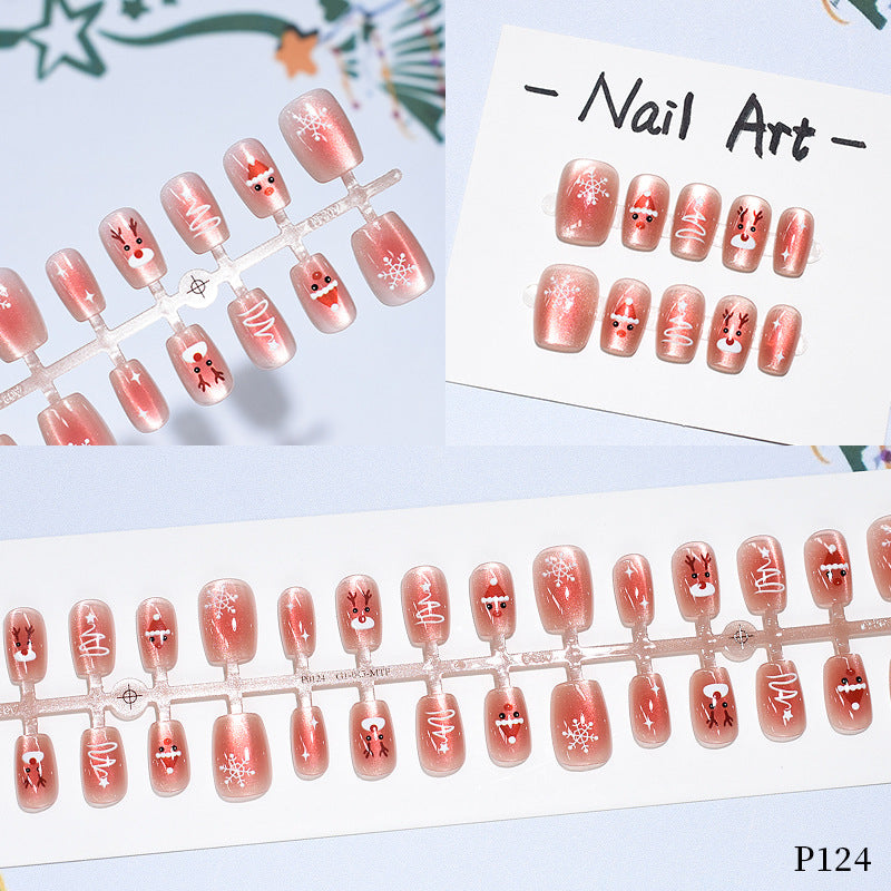 Urlaubs-Themen Press-On Nagelkunstset Brehn