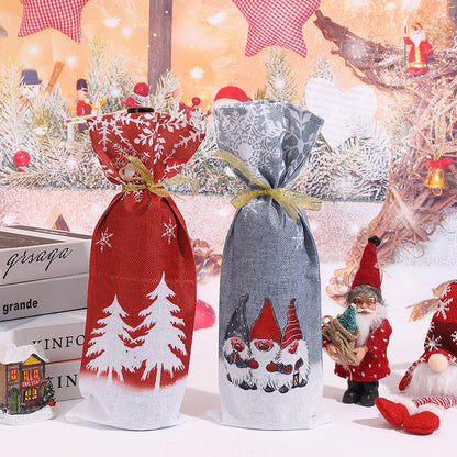 Geschenkbeutel mit festlichem Gnom-Motiv Brehn