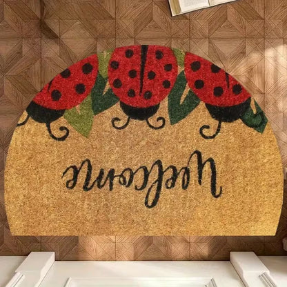 Dekorative Marienkäfer Fußmatte