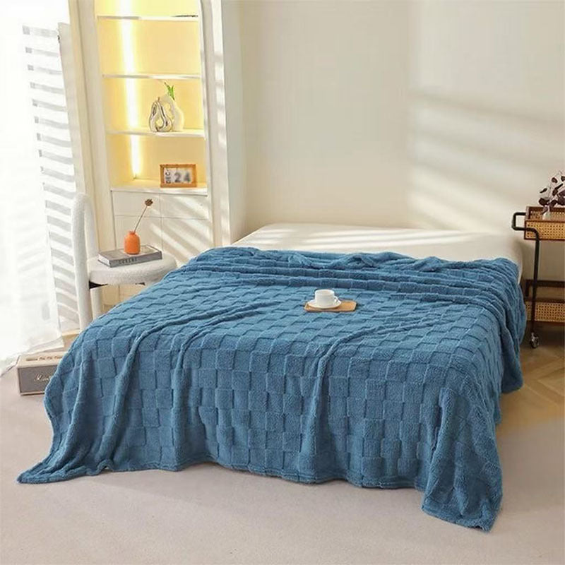 Damen Weiche und atmungsaktive Plaid-Decke Brehn