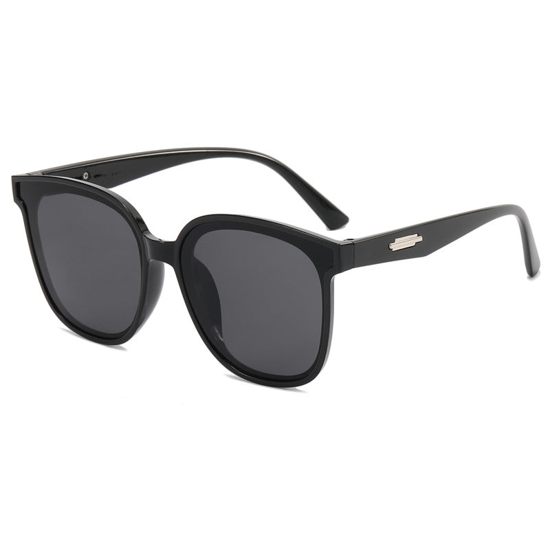 Damen modische oversized Sonnenbrille mit kombiniertem Rahmen Brehn