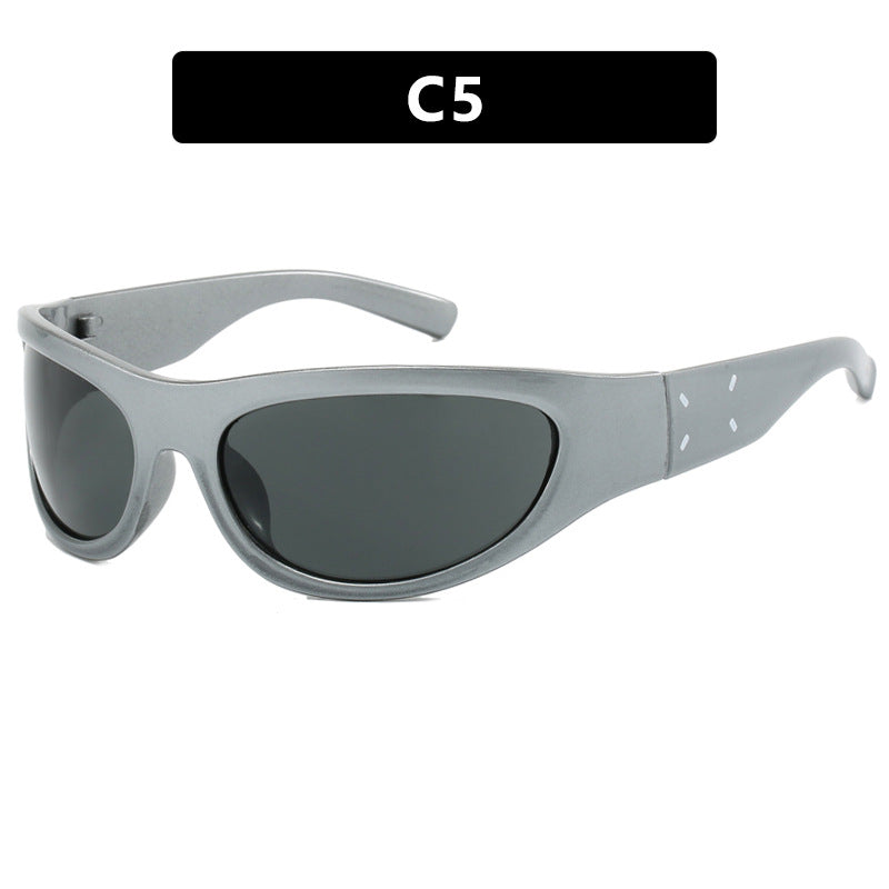 Damen sportliche Sonnenbrille mit ergonomischem Design und umfangreichem UV-Schutz Brehn