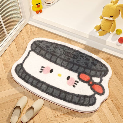 Weiche dekorative Badematte für Badezimmer