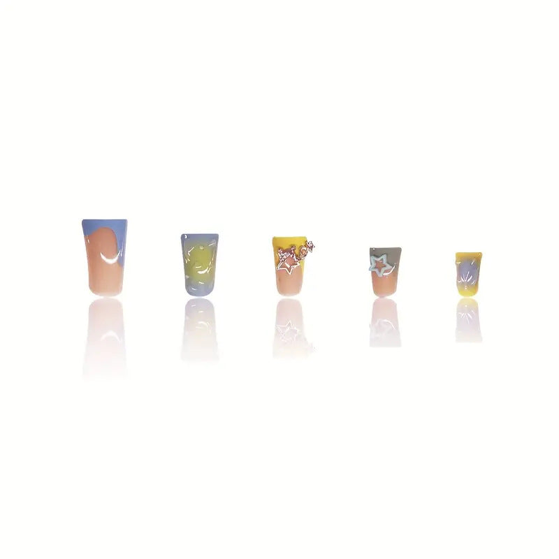 Kreatives Press-On Nagelkunst Set Brehn