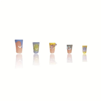 Kreatives Press-On Nagelkunst Set Brehn