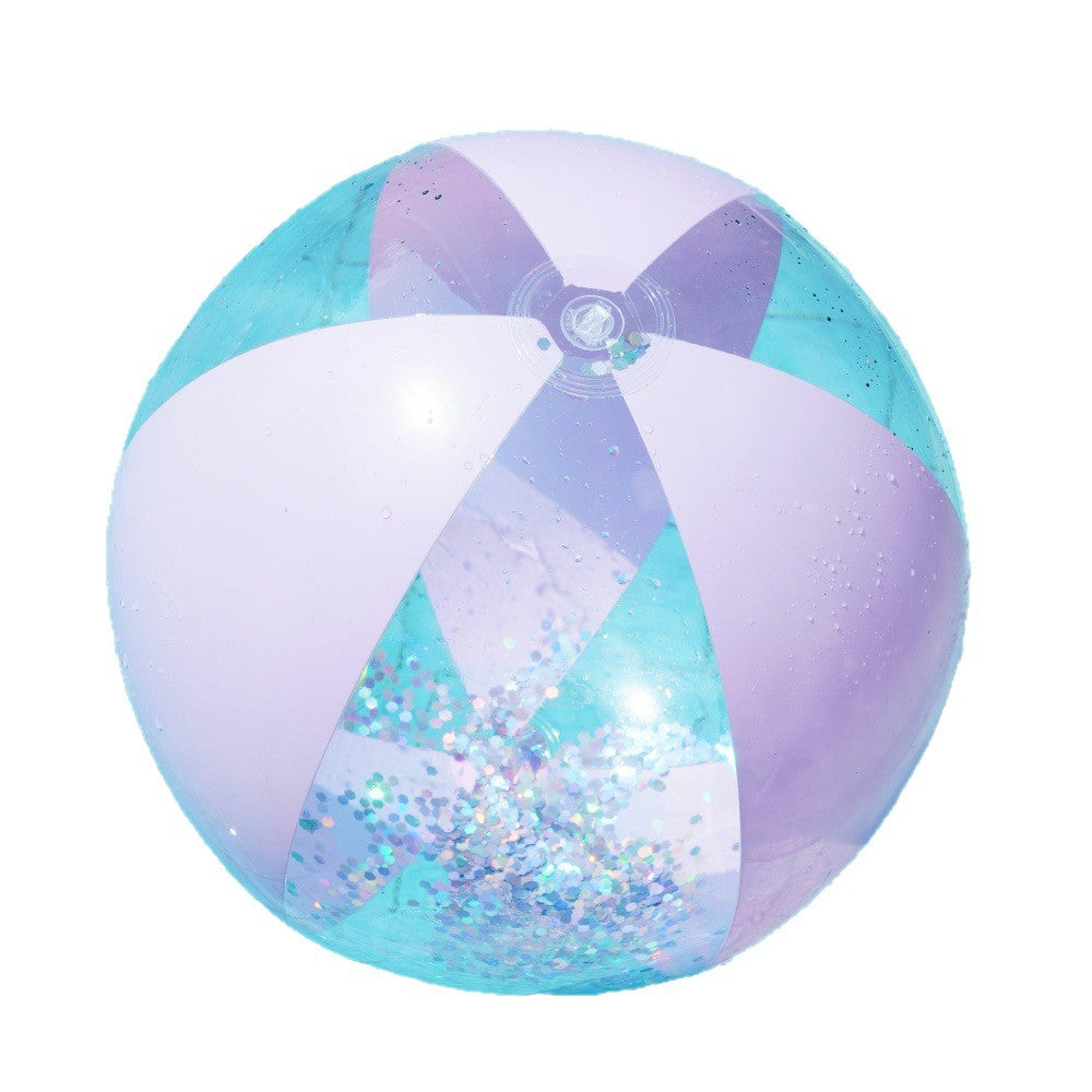 Glitter aufblasbarer Poolball Brehn