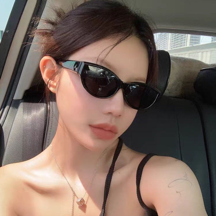Damen modische Sonnenbrille im trendigen Cat-Eye-Stil Brehn