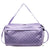 Stylische gepunktete Reisetasche