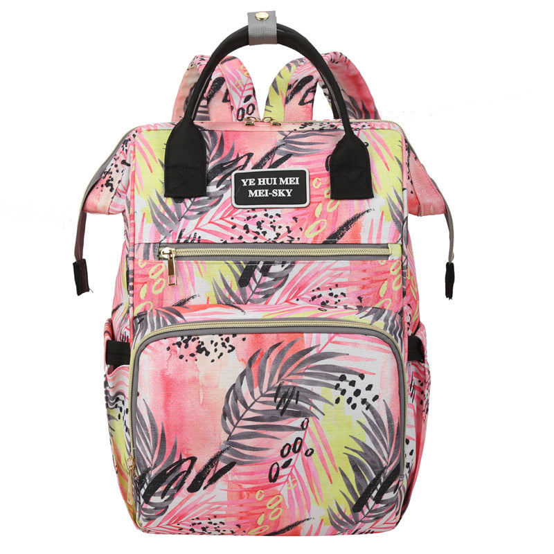 Stylischer geometrischer Druck Rucksack Brehn