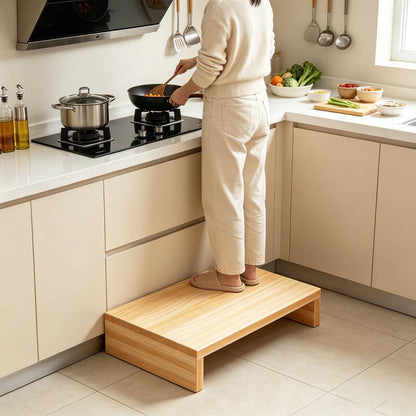 Niedrigprofil Solid Wood Appliance Riser Plattform