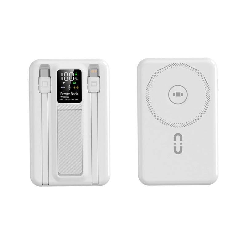 Tragbare Kabellose Powerbank mit Integrierter Schnellladefunktion Brehn