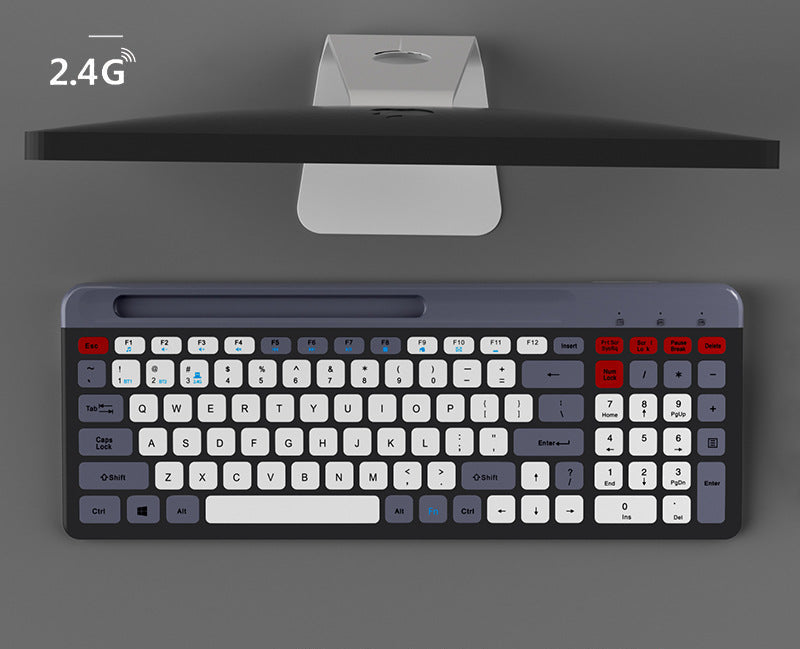 Kabellose Bluetooth-Tastatur mit verstellbarem Ständer Brehn