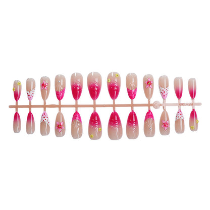 Dekoratives Floral Press-On Nail Art Set Brehn 1790636398