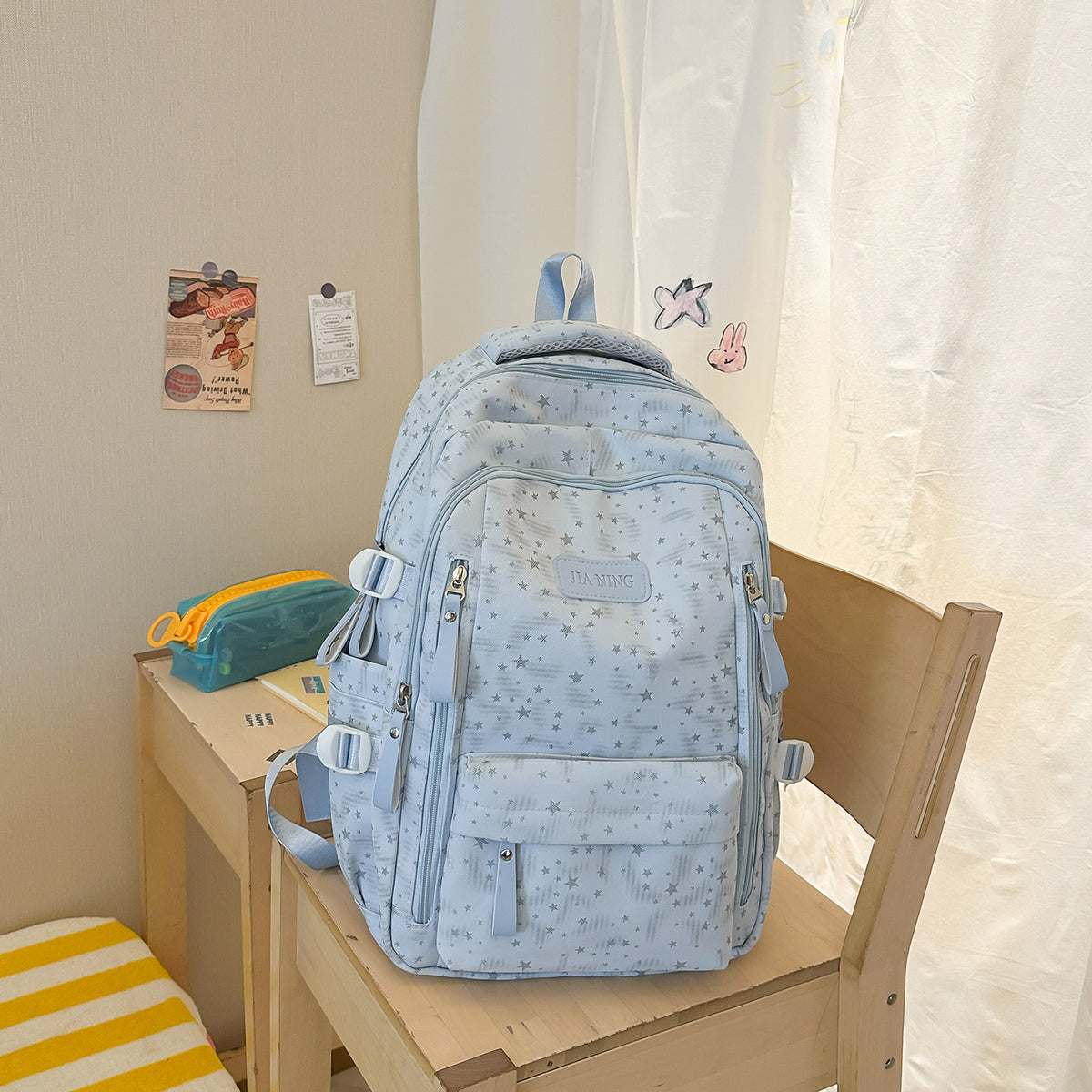 Stilvoller Mehrfachfächer Star-geschmückter Rucksack Brehn