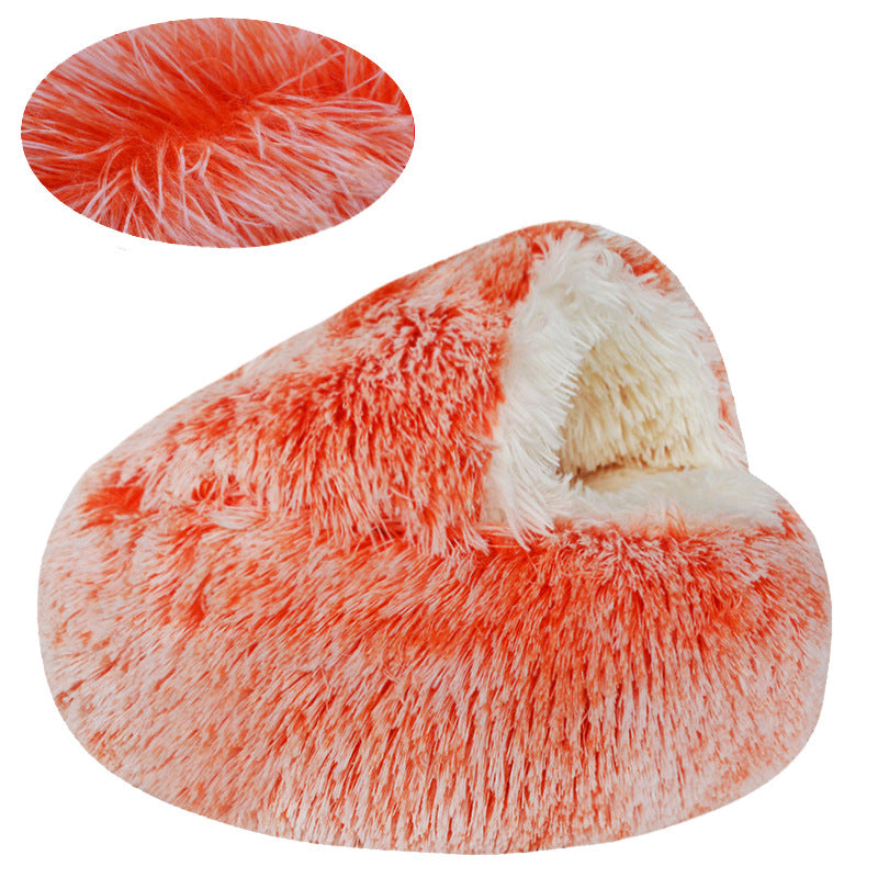 Gemütliches Plüsch-Hundebett