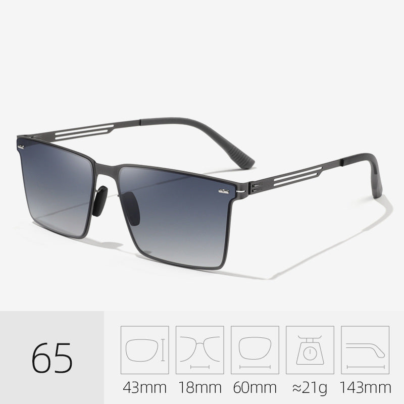 Modische Übergroße Sonnenbrille Brehn
