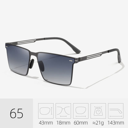 Modische Übergroße Sonnenbrille Brehn