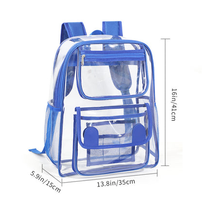 Damen Transparente Schulrucksack Brehn