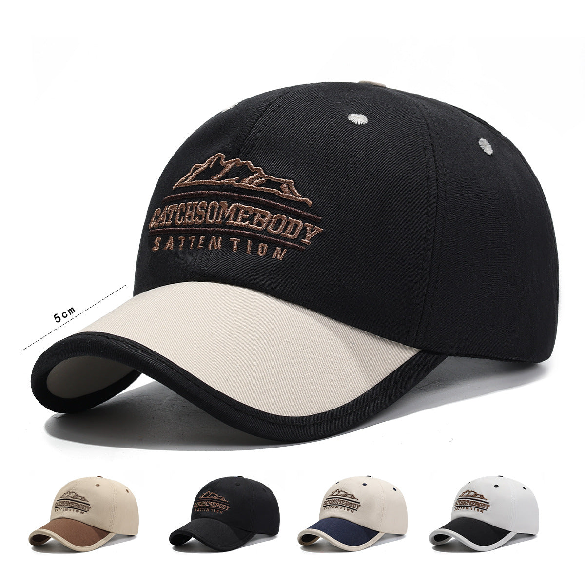 Herren Freizeit gestickte Baseballmütze Brehn 1783926256