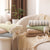 Damen moderne und stilvolle Waffelstruktur Plaid Decke Brehn