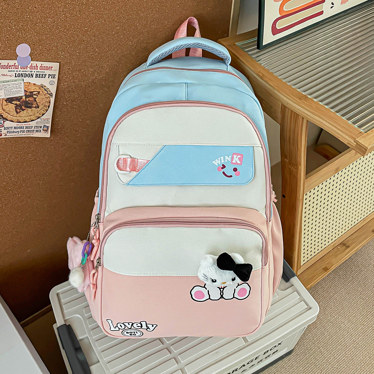 Fun-Themen Plüsch-Charakter-Rucksack Brehn