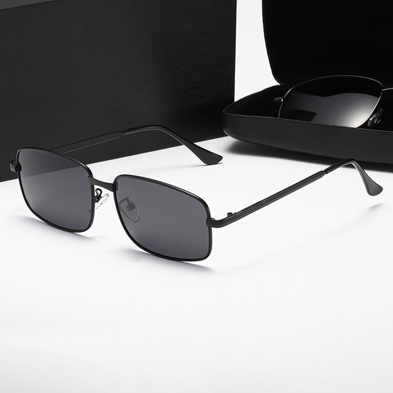 Damen Modische quadratische Sonnenbrille mit elegantem Rahmen Brehn