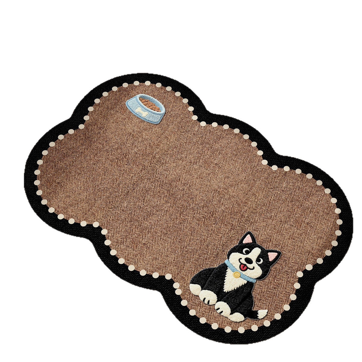 Niedlicher Teppich in Form eines Teddybären