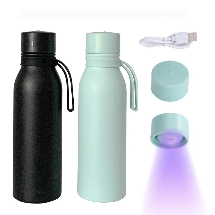 Damen UV-Desinfektions Wasserflasche mit LED-Anzeige und USB-Anschluss Brehn