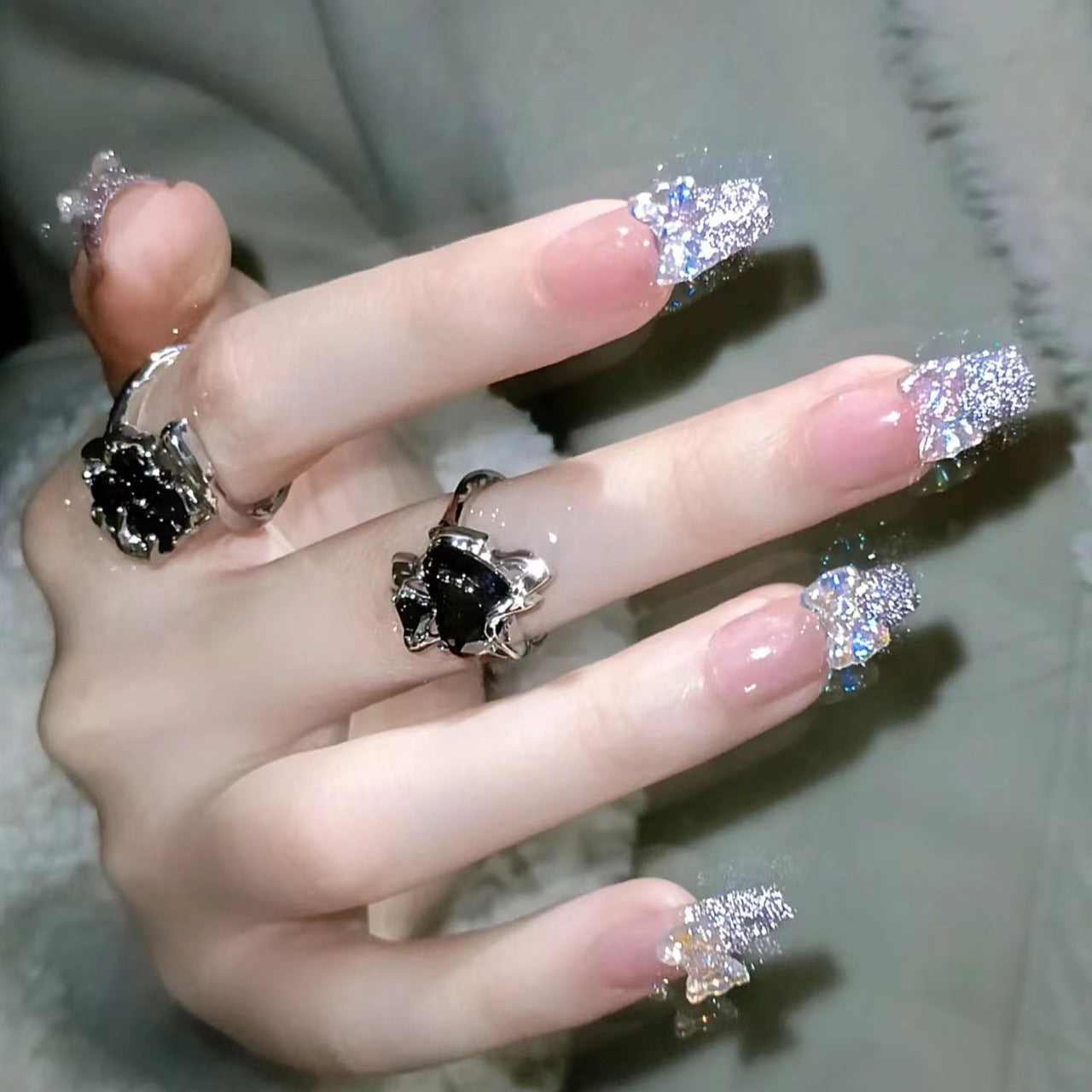 Glamouröse 3D Nagelkunst Brehn