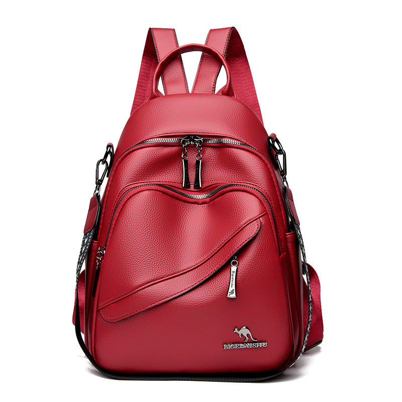 Premium Leder Mehrzweck-Rucksack