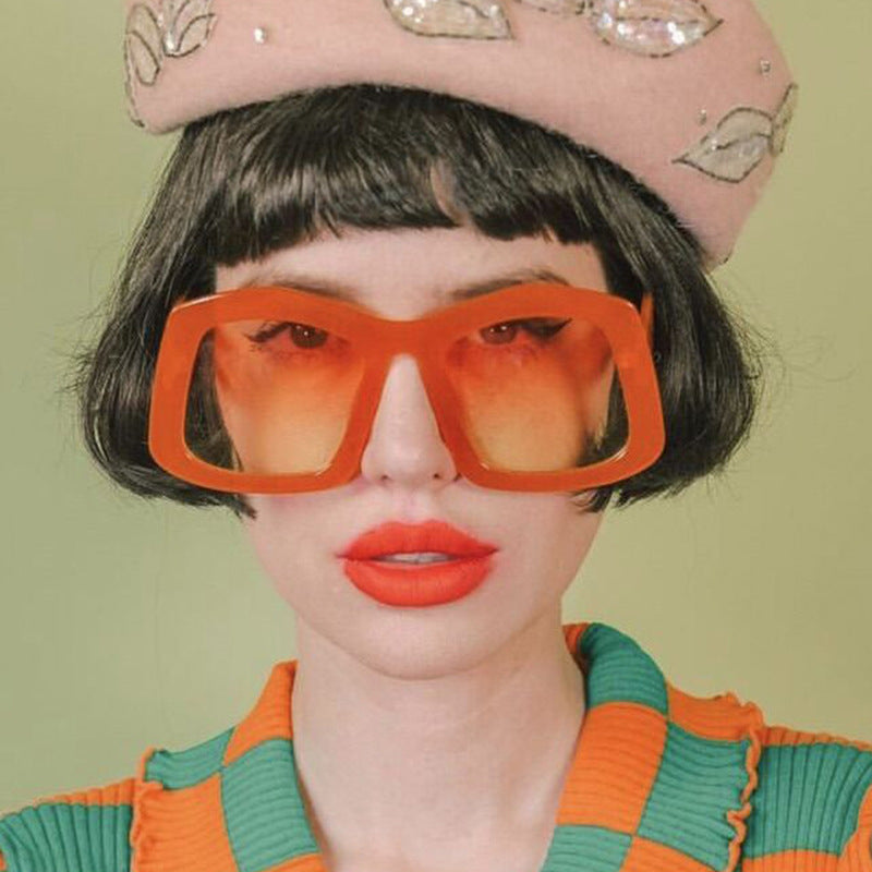 Damen große Sonnenbrille mit modischem Design und UV-Schutz Brehn