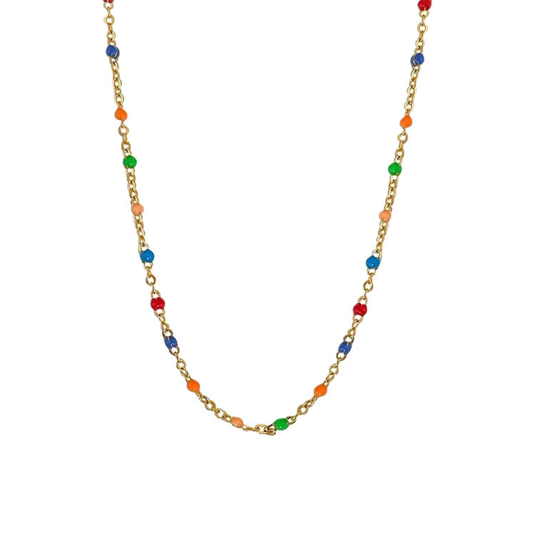 Bunte Perlenkette Brehn